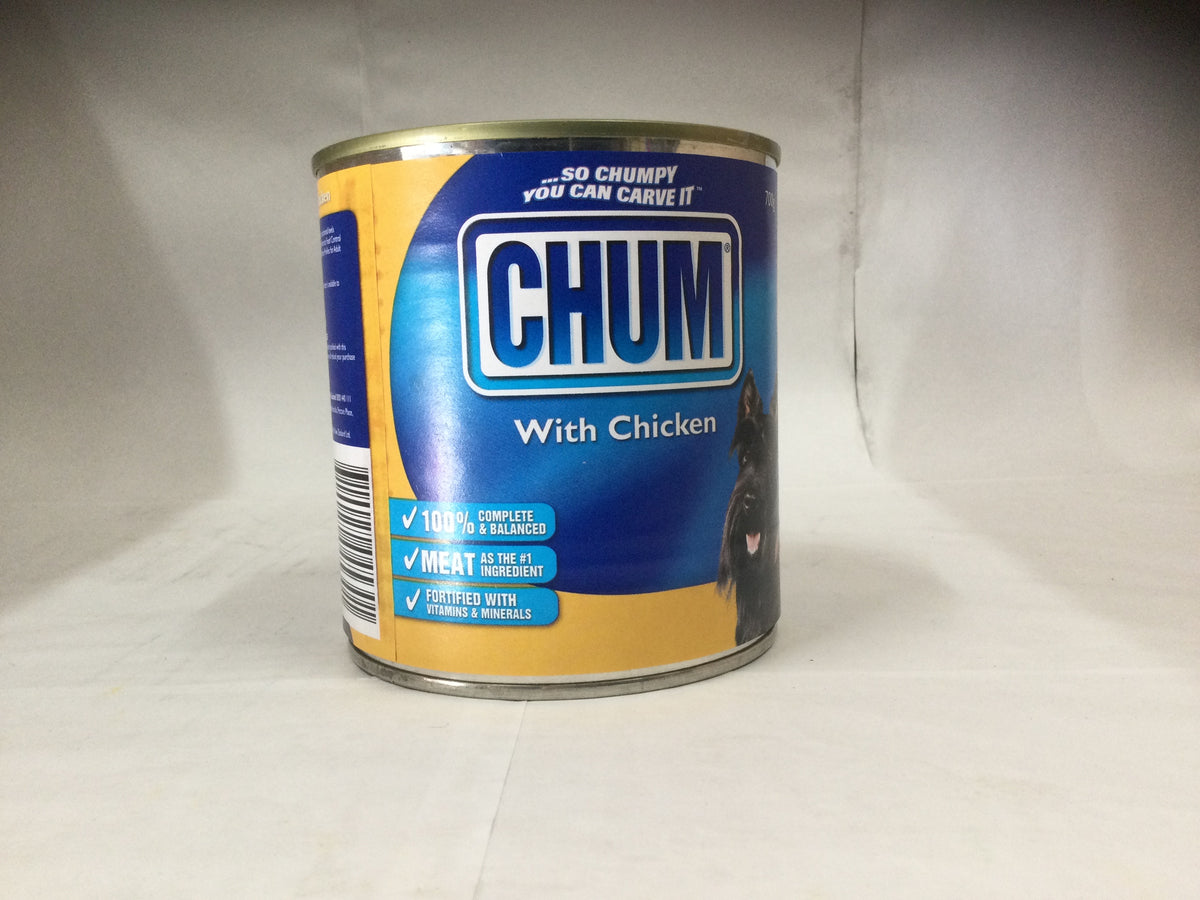 Chum dog food sales 700g