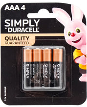 Load image into Gallery viewer, Batt - Duracell Batteries AAA-4pk