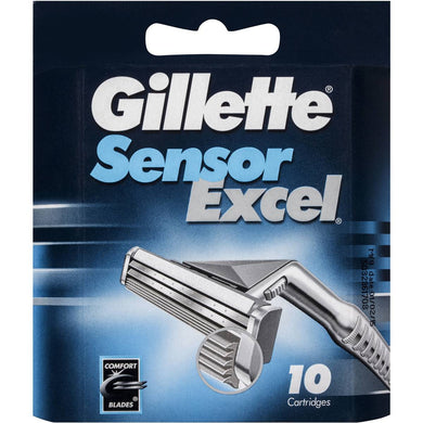 Gillette Blades SensorExcel 10 Cartridges