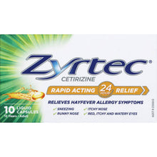 Load image into Gallery viewer, Zyrtec