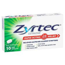 Load image into Gallery viewer, Zyrtec
