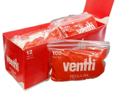 Smok - Ventti Filter Tips 12bag Red Regular