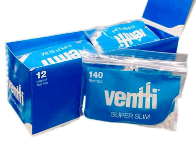 Smok - Ventti Filter Tips 12bag Blue Super Slim