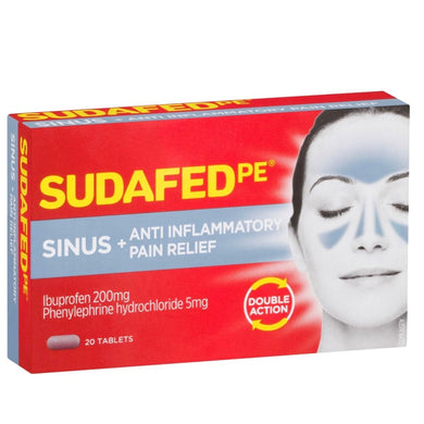 MedT - Sudafed Anti-inflammatory 20's