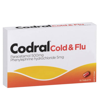 MedT - Codral Cold & Flu 10 Tabs