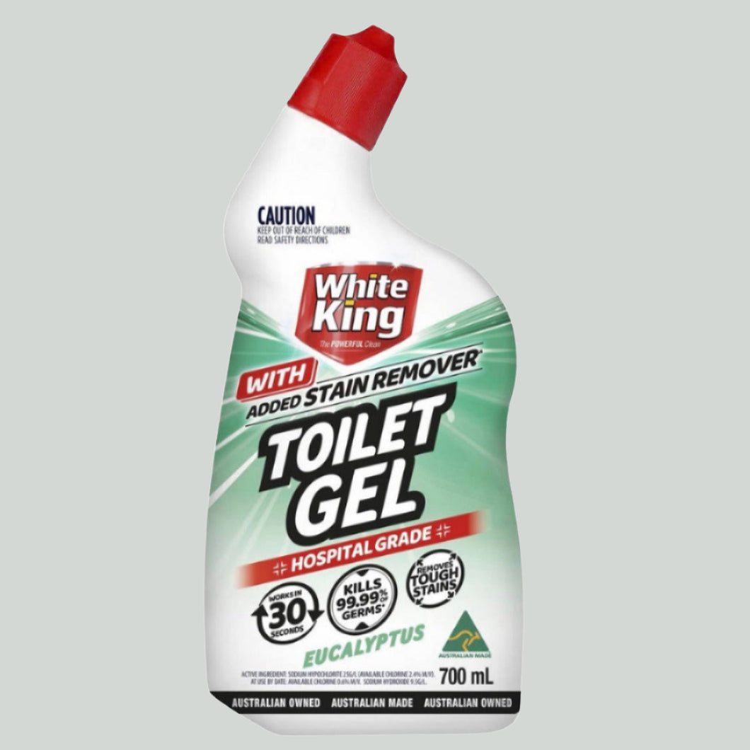 CleT - White King Toilet Gel 700ml Eucalyptus