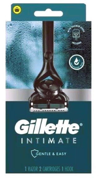 Gillette Blades Intimate + Handle 2 Cartridges