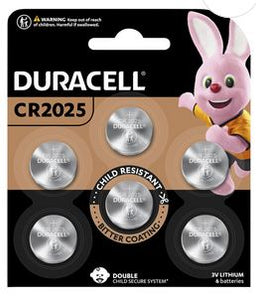 Batt - Duracell Coin Batteries CR 2016, 2025, 2032 2/4/6pcks