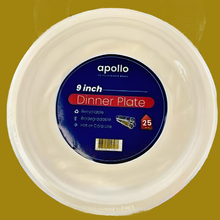 Load image into Gallery viewer, Paper Plates 20cm (9”) 25pcs