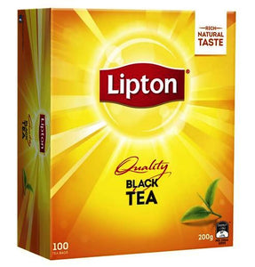 Tea - Lipton Black Tea Bags 100bags