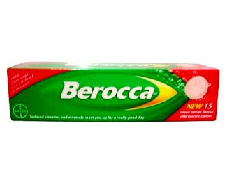 VIT - Berocca ENERGY 15 Tablets Effeverscent Original Berry Flavour
