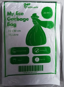 BagG - Garbage Bags 75Lt 74x90cm 20bags flat