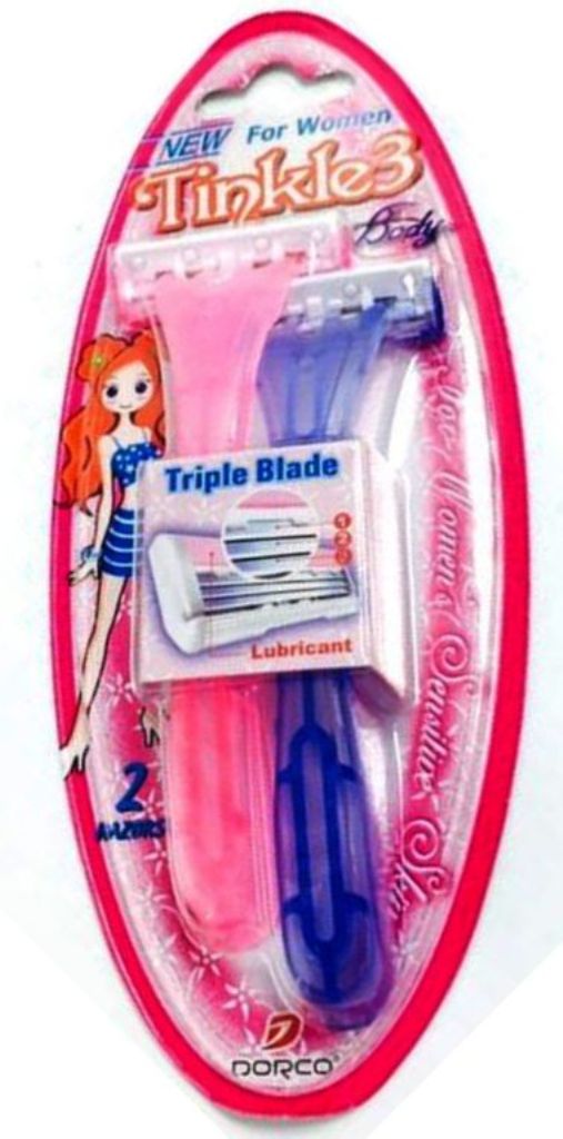 Tinkle3 for Women Triple Blade 2pk