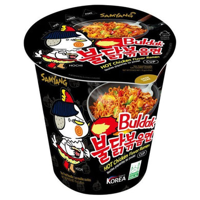 SamYang Cup BULDAK HOT CHICKEN Ramen 6 x 70g pack