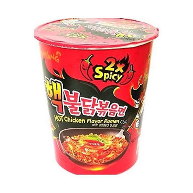 SamYang Cup BULDAK 2xHOT CHICKEN Ramen 6 x 70g pack