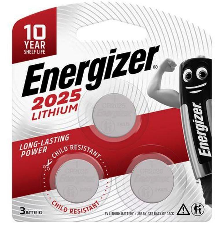 BatC - Energizer Coin Batteries Lithium 2025