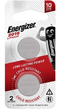 Load image into Gallery viewer, BatC - Energizer Coin Batteries Lithium 2016