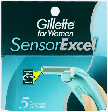 Gillette2 Blades Women Excell Sensor 5pk