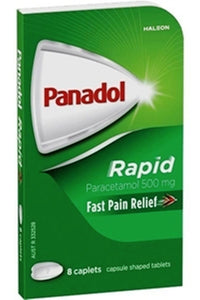 MedT - Panadol Rapid Handipak 8/10caps