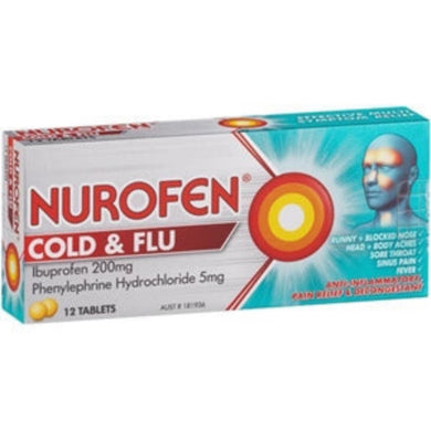 MedT - Nurofen Cold & Flu 12s Tab