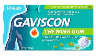 MedT - Gaviscon  Chewing Gum 20 gums Mint