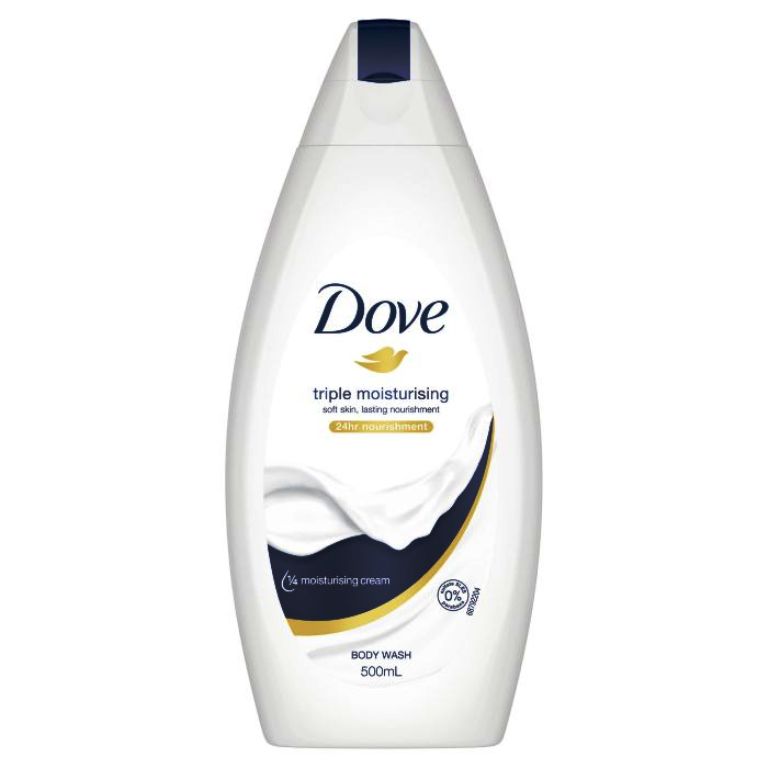 BodW - Dove body wash 500ml Triple Moisturising