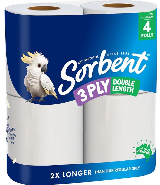 Toilet Paper Sorbent 180sts 4roll
