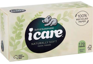 TIS - Tissues ICare Soft Facial 170pck Box of 24