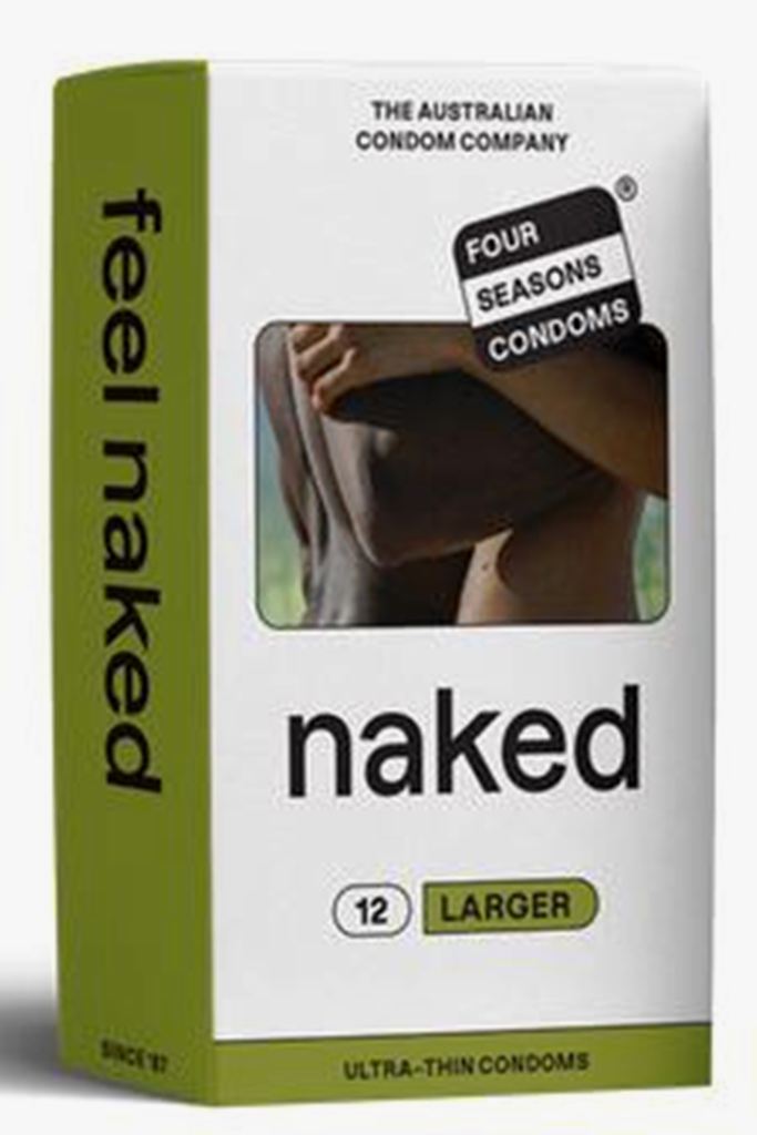 Four Seasons Condoms Naked Larger 12pck