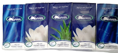 PapT - Pocket Tissues 10x10s Swan