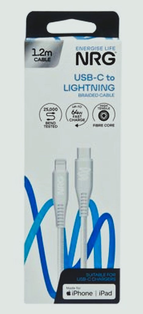 USB-C To Lighting 1.2m Cable