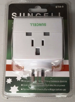 EleA - Travel Adaptor for Australia & NZ Suncell