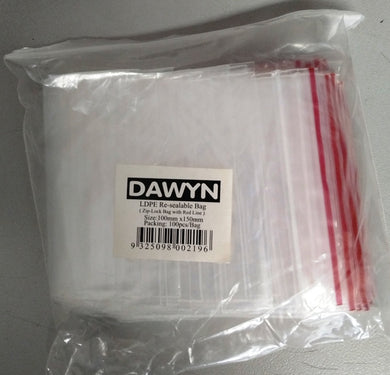 Storage Bags Small 100mm x 150mm 100pcs