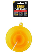 Load image into Gallery viewer, Kitchen Funnel Set 4pcs 50, 75, 95 &amp; 115mm