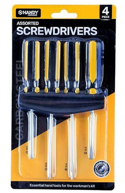 Screwdriver Set of 4 Flat & Phillips