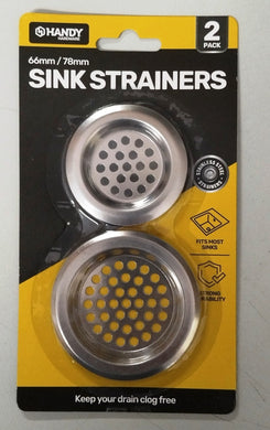 KitT - Sink Drainers Stainless Steel 66mm & 78mm