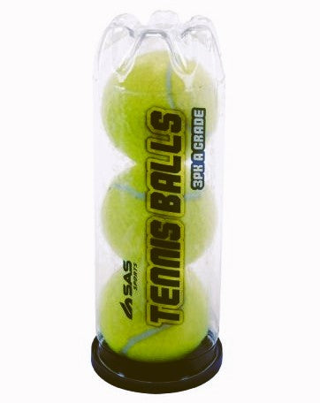 Tennis Balls 3pck A Grade