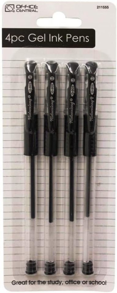 PenBp - Pens Gel Ink 4pck Fine Point