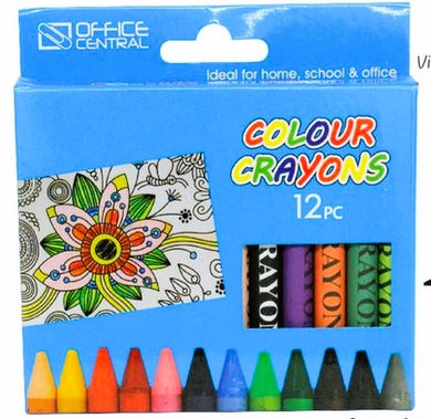PenC - Crayons Coloured 12pck