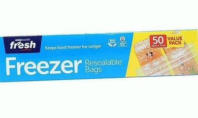 Freezer Bags 30x27cm 50pck