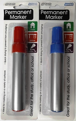 Mark - Permanent Marker Jumbo Blue/Red