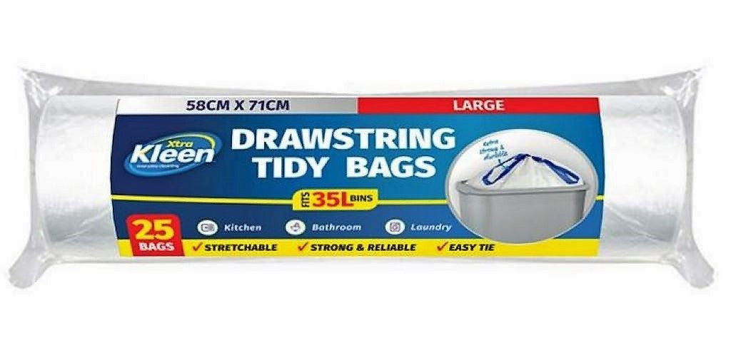 Garbage Bags Large DS 35Lt 58x71cm 25pck