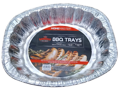 AllT - BBQ Tray 33x27x9cm Oval - 282135