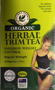 TeaH - Organic Herbal Tea TRIM 12 bags