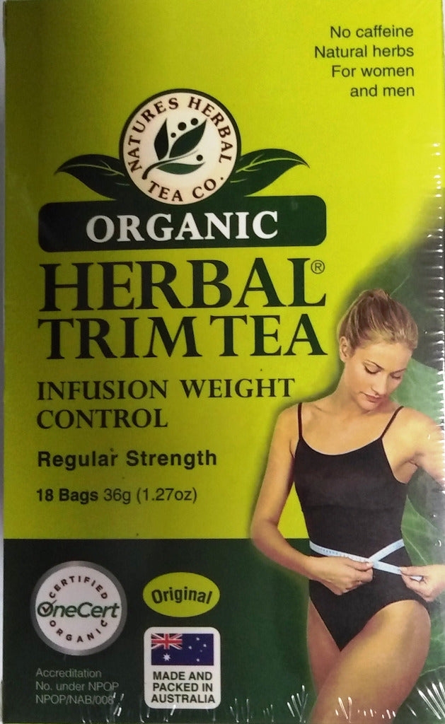 TeaH - Organic Herbal Tea TRIM 12 bags