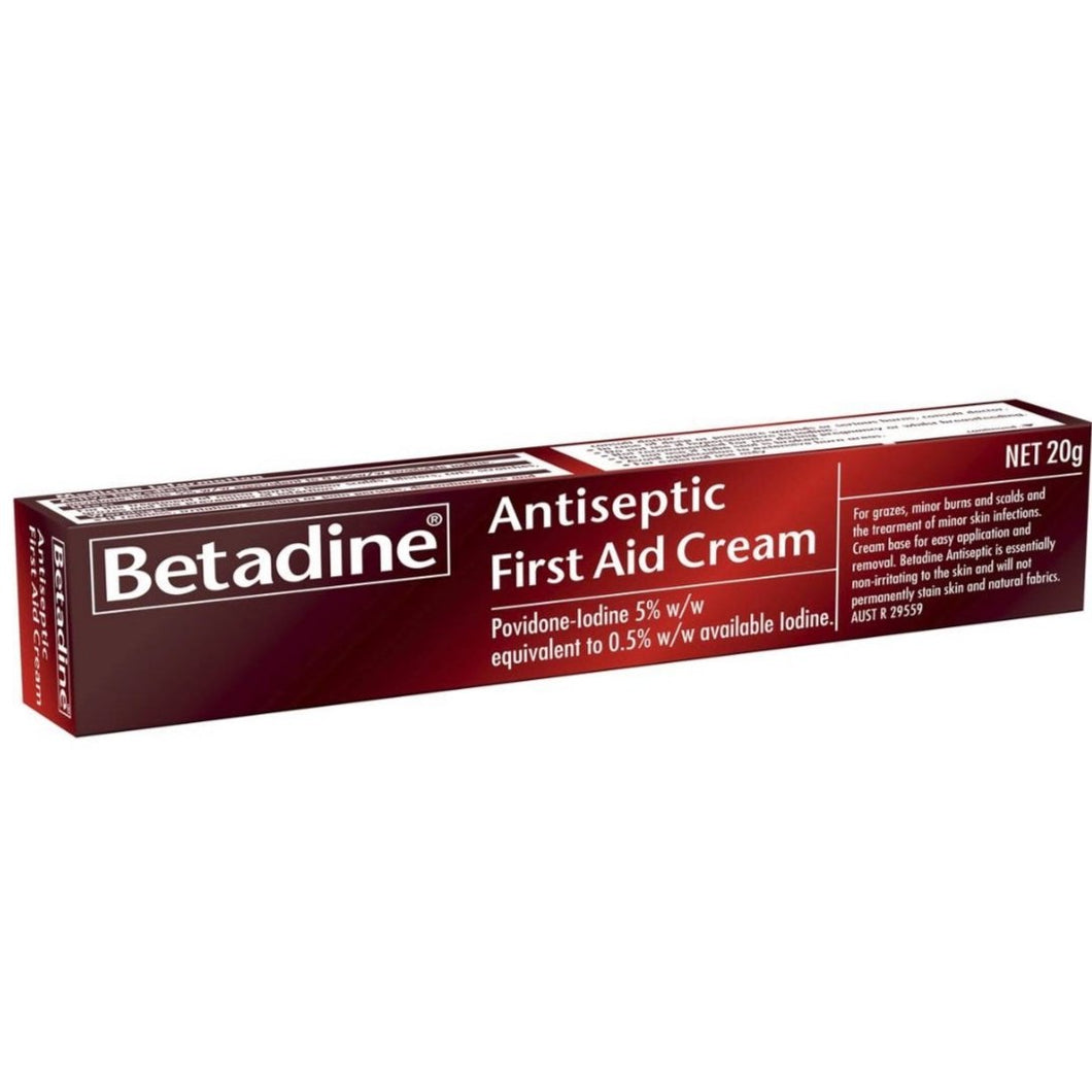 MedF - Betadine Antiseptic First Aid Cream 20g