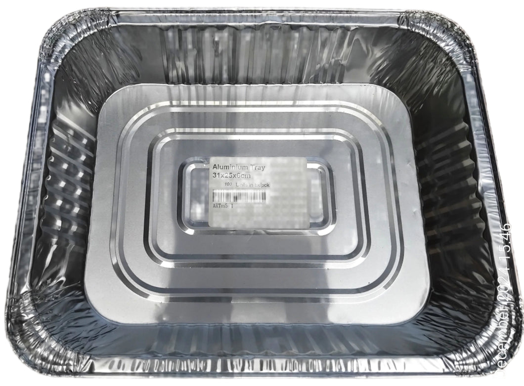 AllT - Small Aluminium Tray 31x25x6cm - ARTm5-1