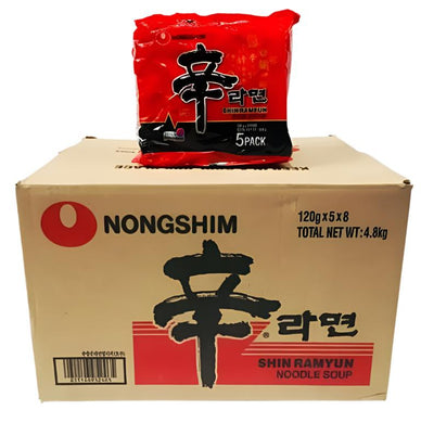 NongShim Noodle Shin Raymun 120gx58x8