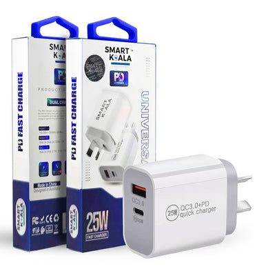 USB Wall charger 25w usb+Pd port