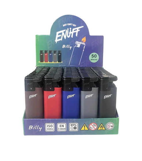 Lighter ENUFF Jet Lighter Billy 50pc